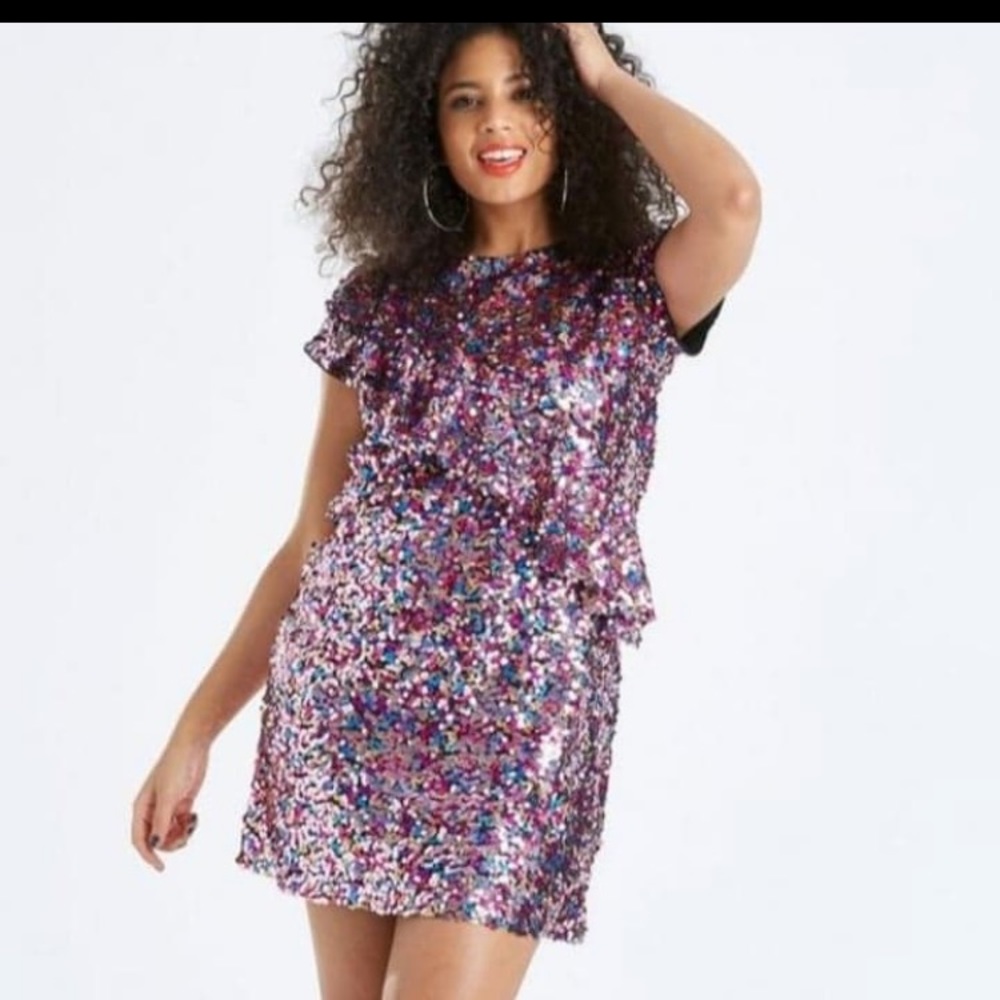 Simply be sequin party dress